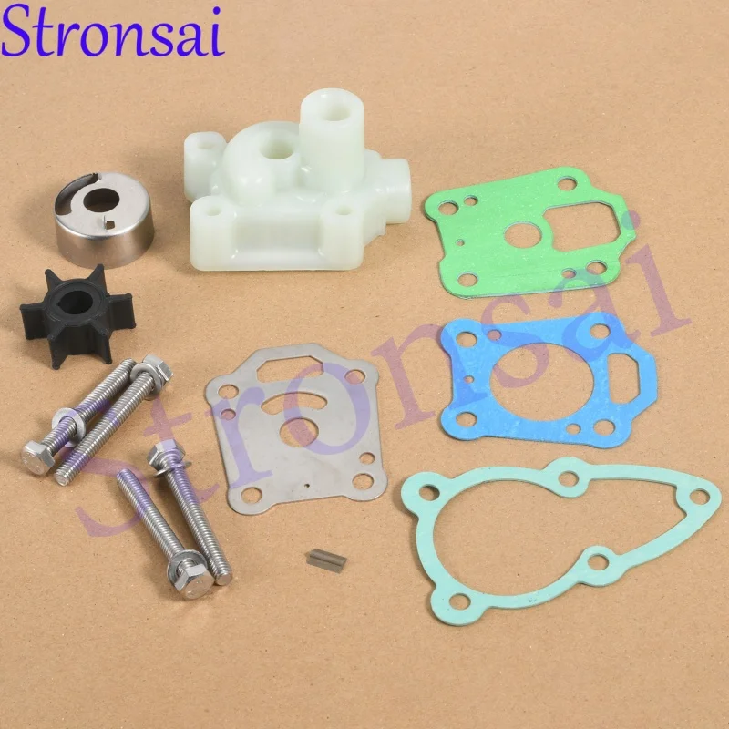 16159A03 Water Pump Repair Kit with Housing For Mercury Mariner Outboard Motor 4 5 6 HP Outboard 16159A1 16159T01