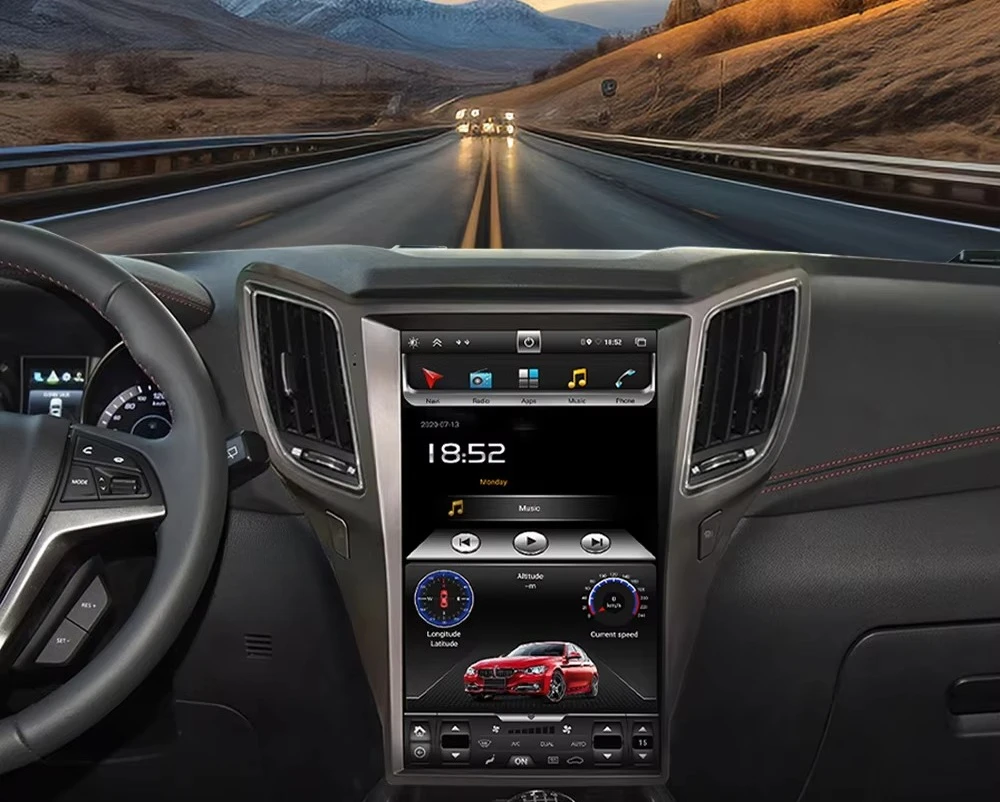 13.6'' Auto Stereo for CS75 2013-2017 Automotive  Navigation Touch Screen Auto Carplay Car Multimedia Player Head Unit