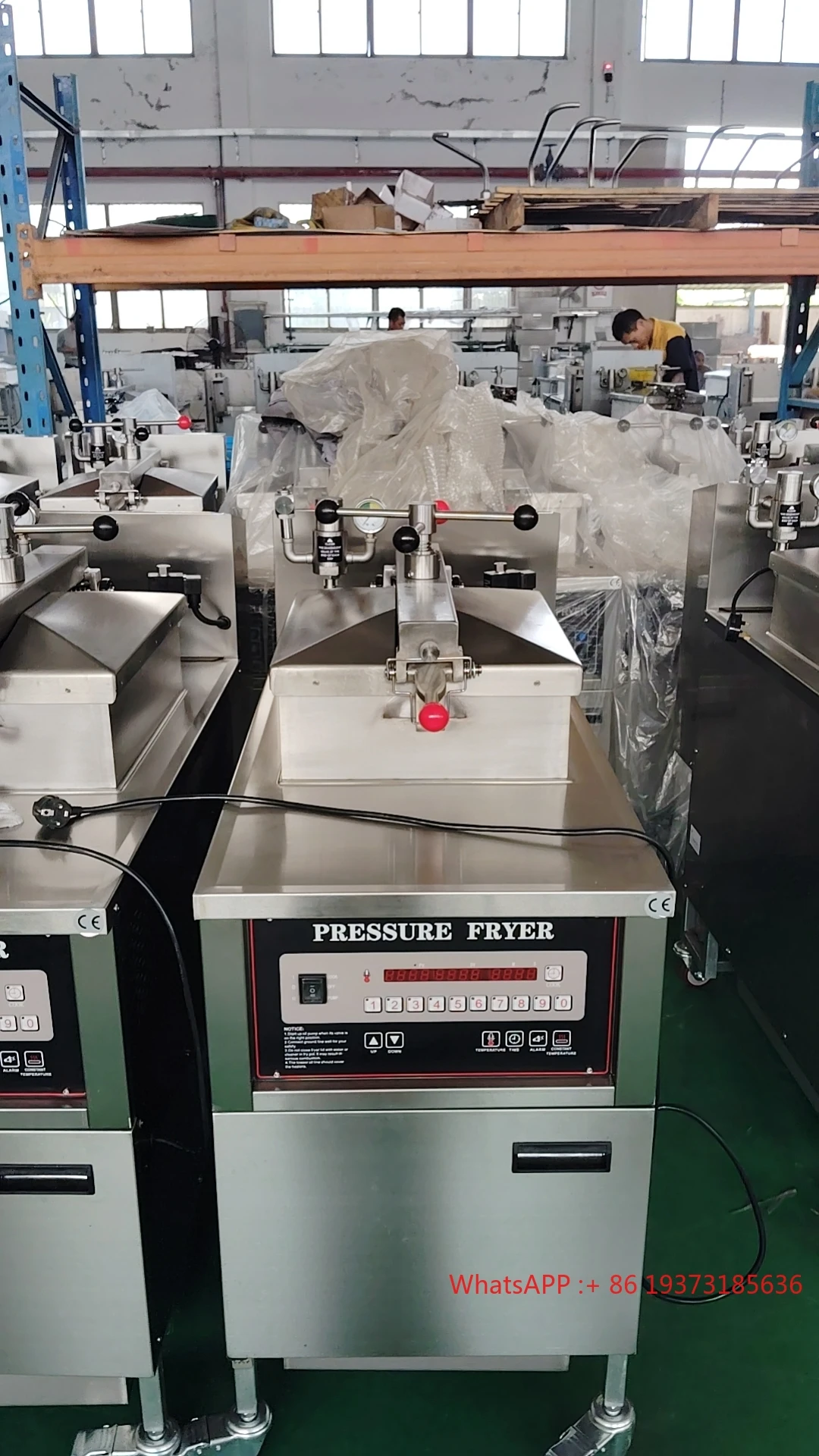 Commercial Deep Electric Gas High Quality CE ISO Henny Penny Broaster Pressure Fryer Broaster Chicken Fryer for Sale view 6