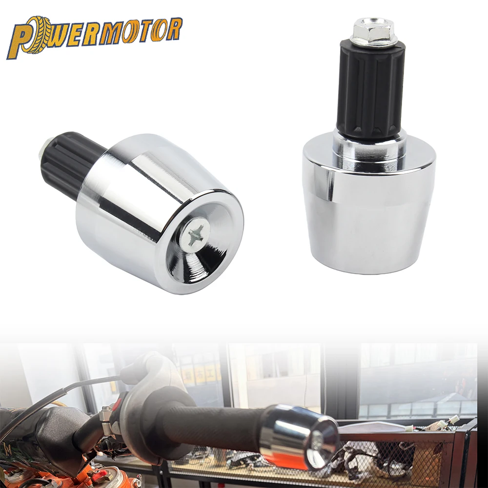 Motorcycle Handlebar End Plugs Balance Bar Ends For Suzuki GSX250R UY125 UU125 Haojue DR160 AFR125 Yamaha NMAX XMAX Accessories