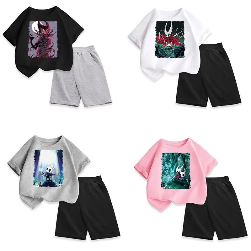 Hot Game hollow knight Anime Iron on patches fusible clothing stickers Applique for clothes T-shirt Decal Decor