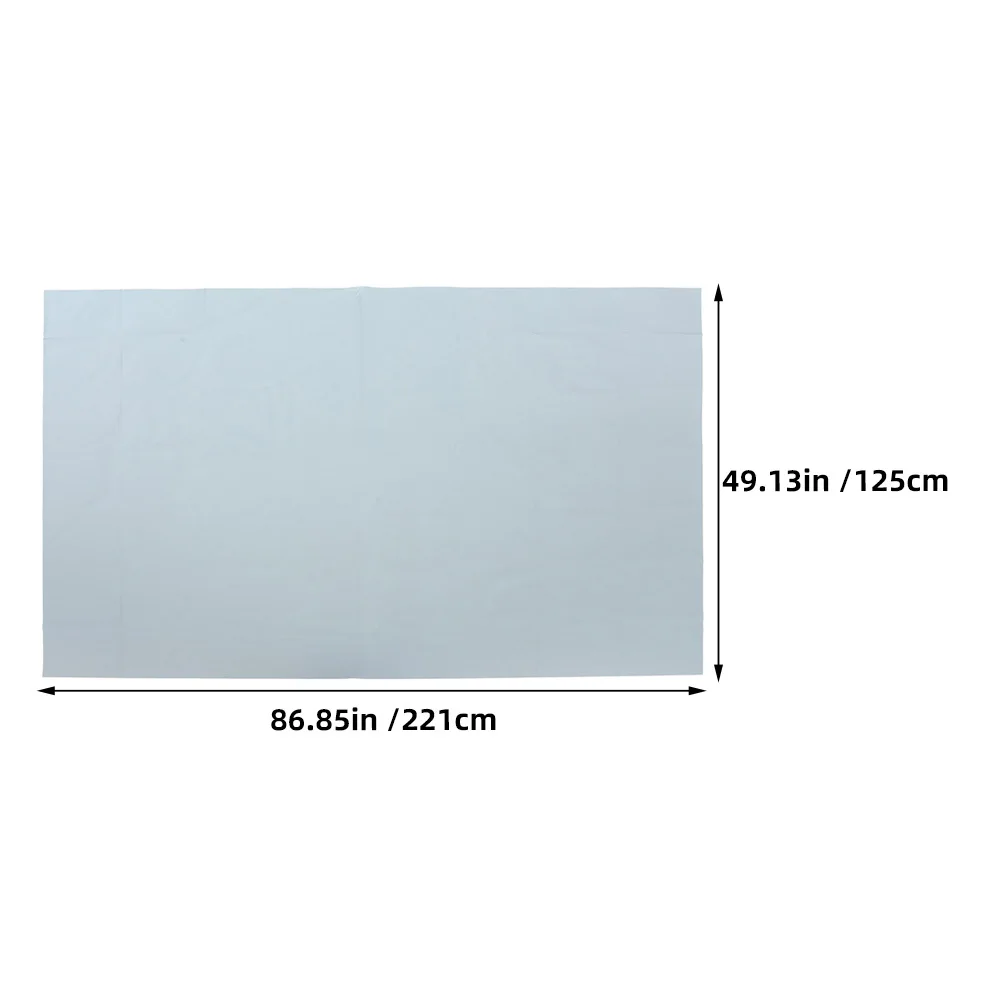 شاشة عرض محمولة قابلة للطي ومضادة للوهج مقاس 150 بوصة قماش شاشة عرض داخلي خارجي للسينما المنزلية عالية الوضوح