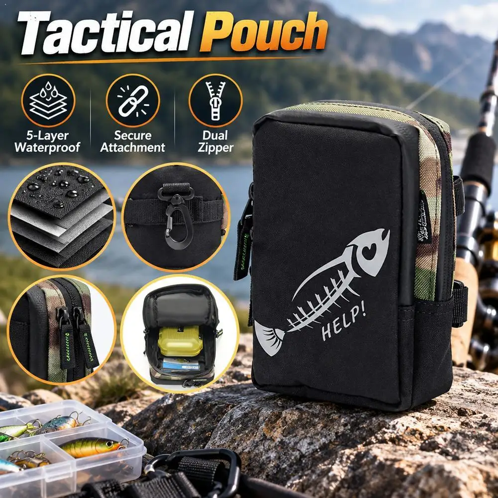 Luya Fake Bait Bag PVC Inner Bag Partitioned Waterproof Storage Bag Fishing Sorting Accessories Storage Bag Dropshipping