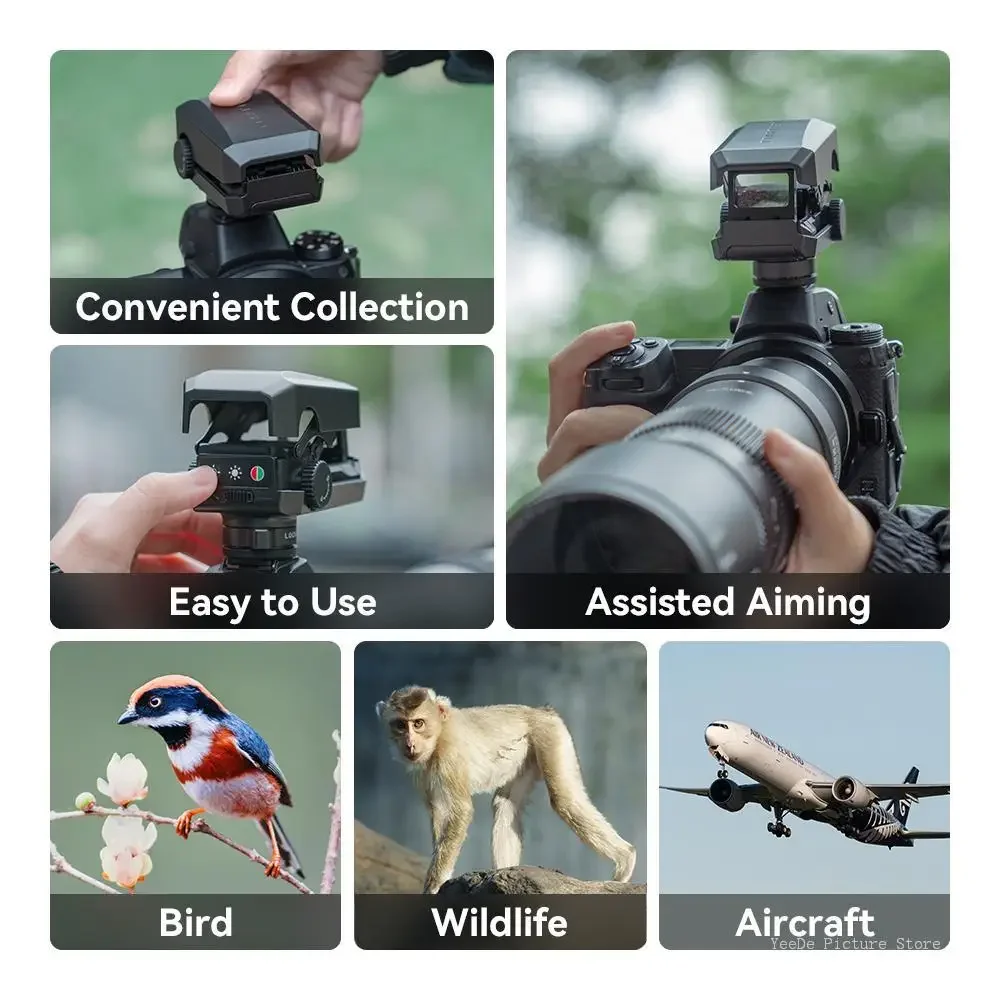 TTArtisan Dot Sight for Telephoto Lens Photography Accessories with Cold Shoe Mount Locking Design Accessories view 3