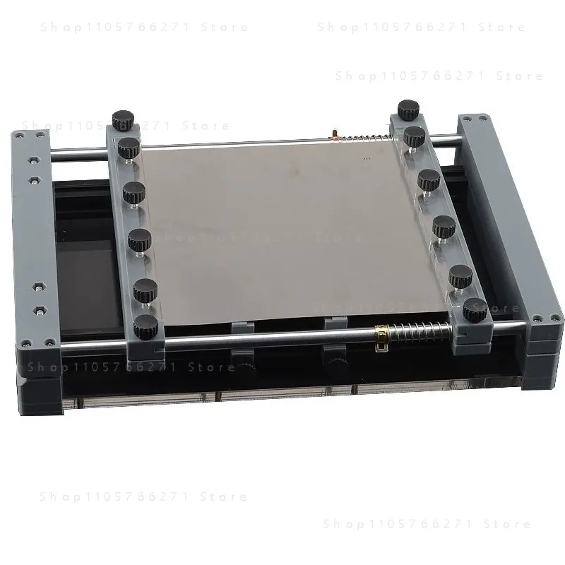 Small Manual SMT Solder Paste Printing Table for PCB Stencil, Mini Silk Screen Printing Table for Electronics