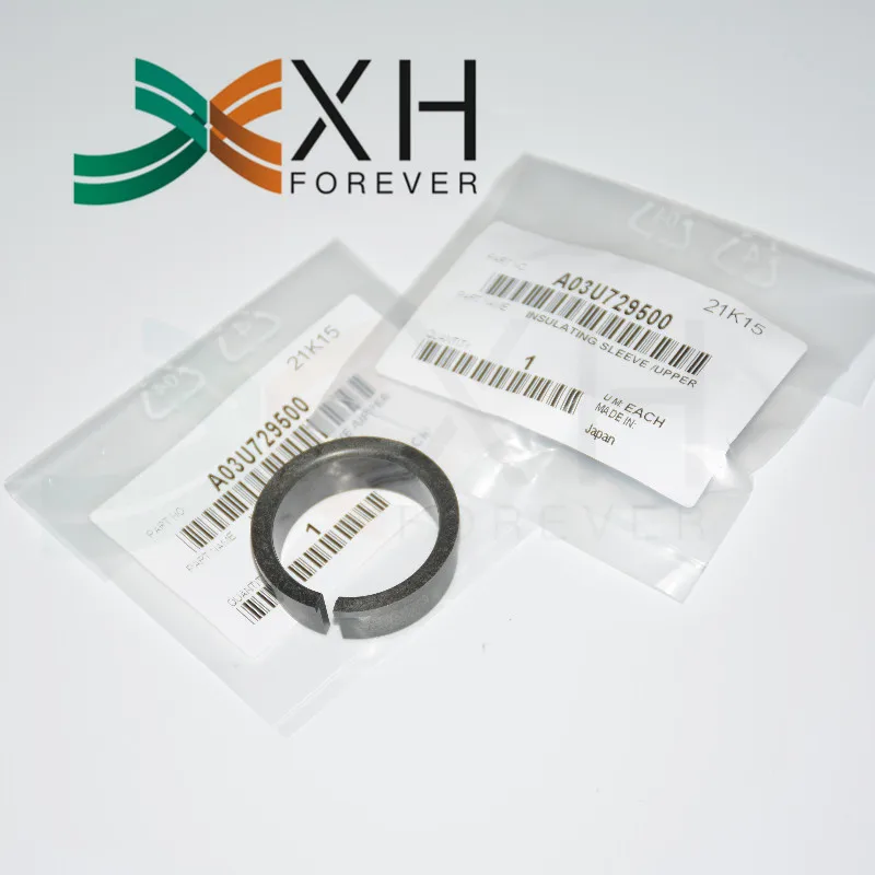 2pcs New New A03U729500 For Konica Minolta Bizhub PRESS C6000 C6500 C 6000 6500 Upper Fuser Roller Insulating