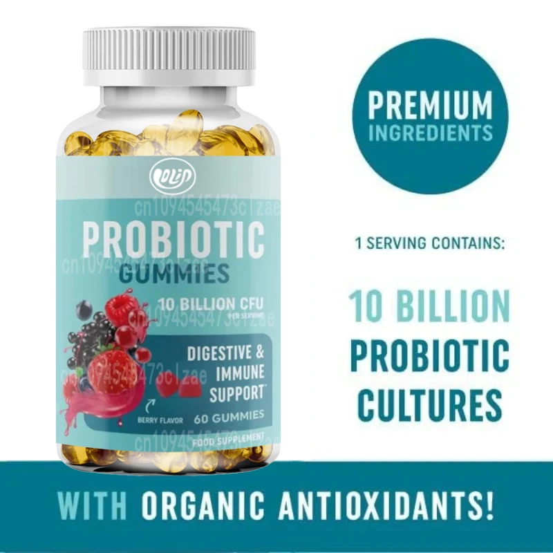 

Пробиотические жевательные конфеты с витамином С и фолической кислотой | Поддержка системы здоровья, пищеварения и иммунитета Gut | Безглютеновый, без ГМО