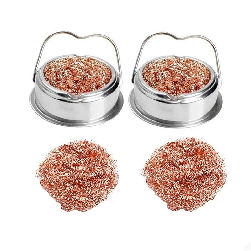 

AT35 4 Soldering Tip Cleaning Ball And 2 Base Soldering Tip Iron Cleaner Solder Iron Tip Holder Brass Tip Cleaner Kit