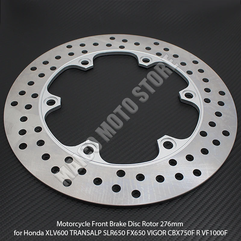 276mm Motorcycle Front Brake Disc Rotor For Honda XLV600 TRANSALP CBX750F XLV750R CBR600F VFR400R VF1000F CBR125R VF1000R VFR750