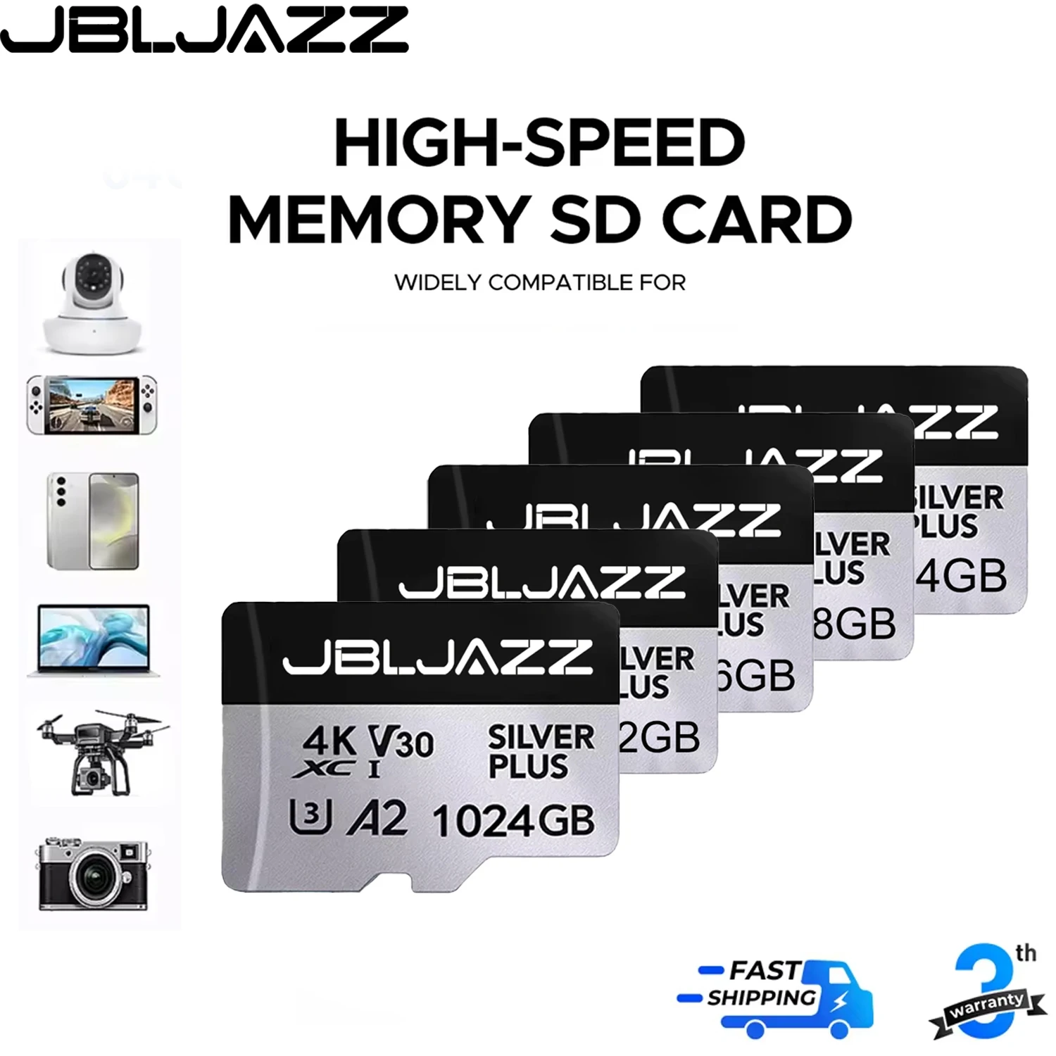 

Карта памяти 128 ГБ 256 ГБ Mini SD Card 1 ТБ 512 ГБ MicroSD Max Ultra C10 TF Flash Card для мобильных телефонов и систем видеонаблюдения