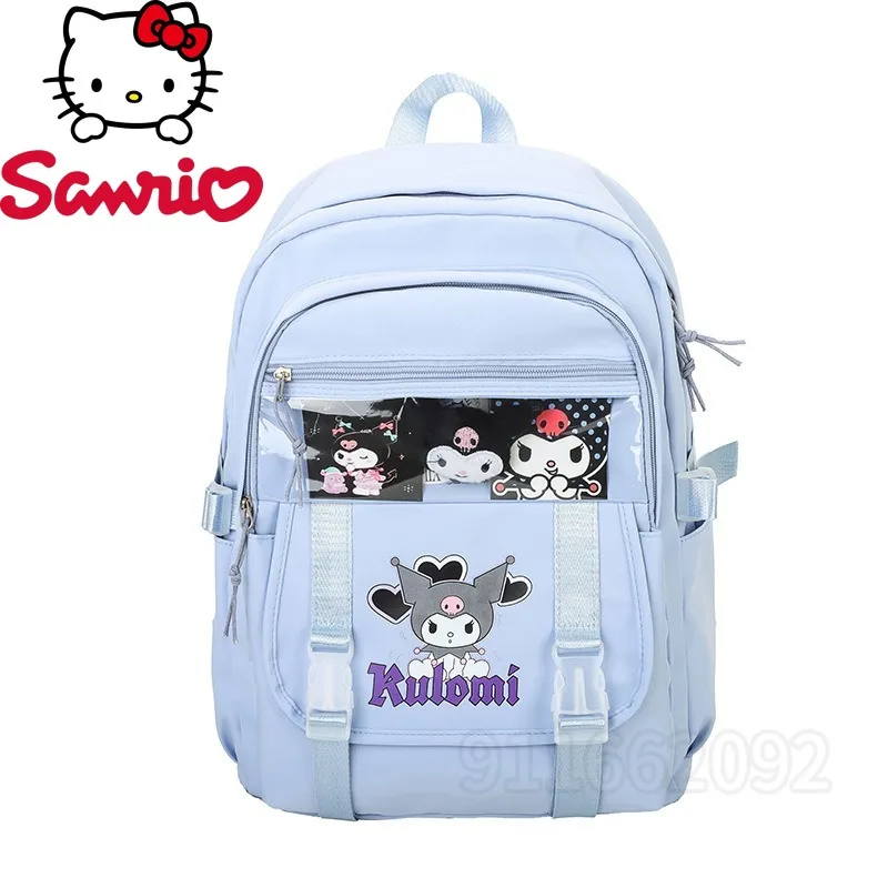 Kulomi's New Girls' Backpack Luxury Brand Fashionable Girls' Backpack Cartoon Cute Student Backpack Large Capacity High-quality