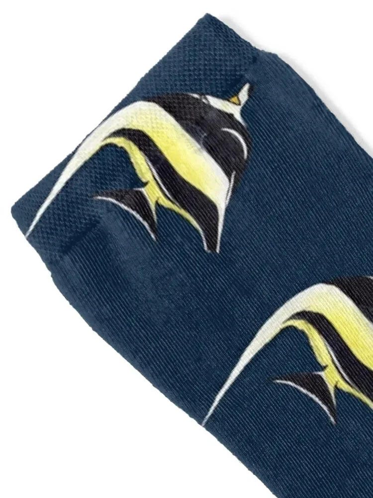 MOORISH IDOL-Zanclus cornutus Socks cotton valentine gift ideas compression hip hop Luxury Woman Socks Men's