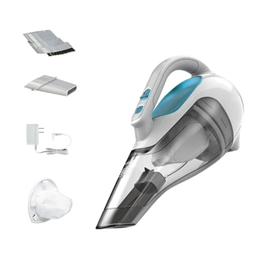 

Беспроводной ручной пылесос Dustbuster, портативный пылесос для автомобиля и дома, перезаряжаемый, с мощным всасыванием, широким всасывающим отверстием, HHVI315JO42
