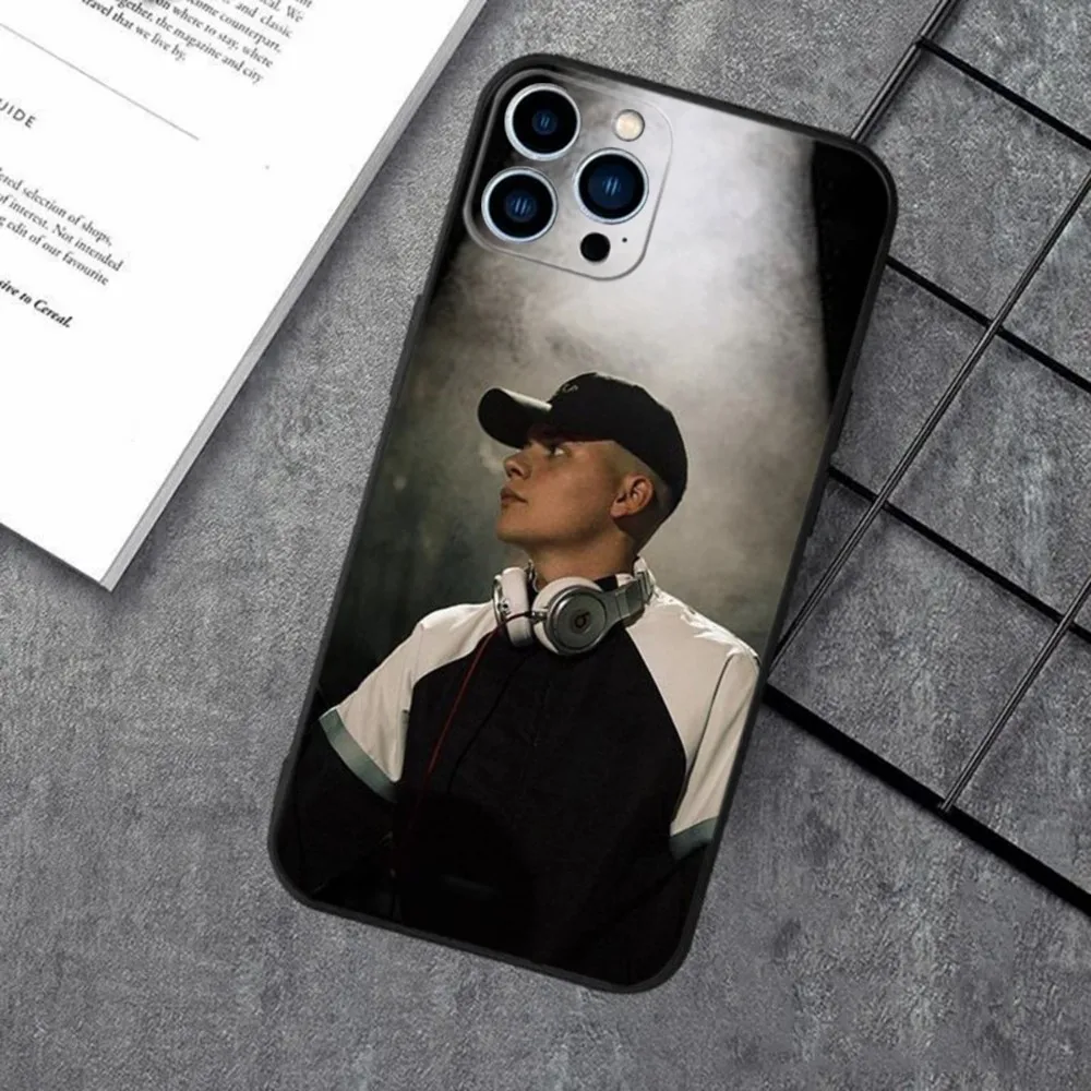 Bizarrap DJ Remix Phone Case For Apple iPhone 15,14,13,12,11,XS,XR,X,8,7,Pro,Max,Plus,mini Silicone Black Cover