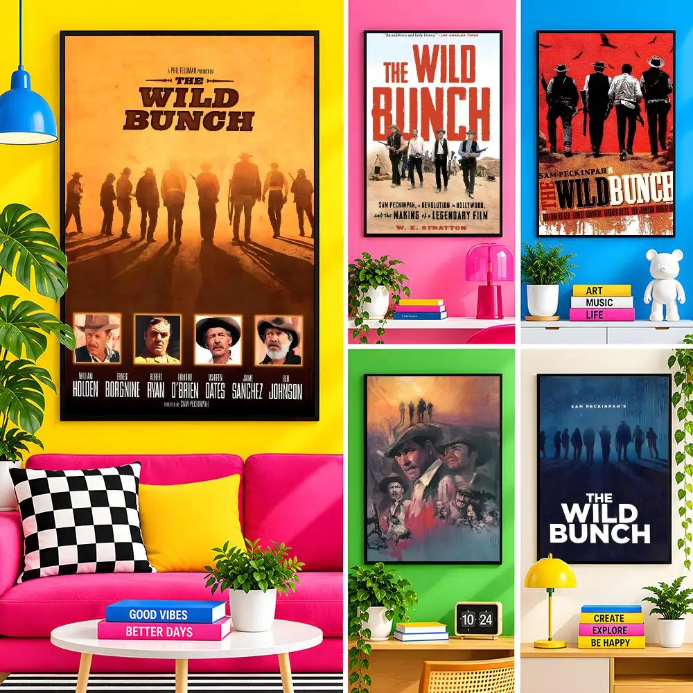The Wild Bunch Poster Large Decorative Wall Art for Any Space and Gifts