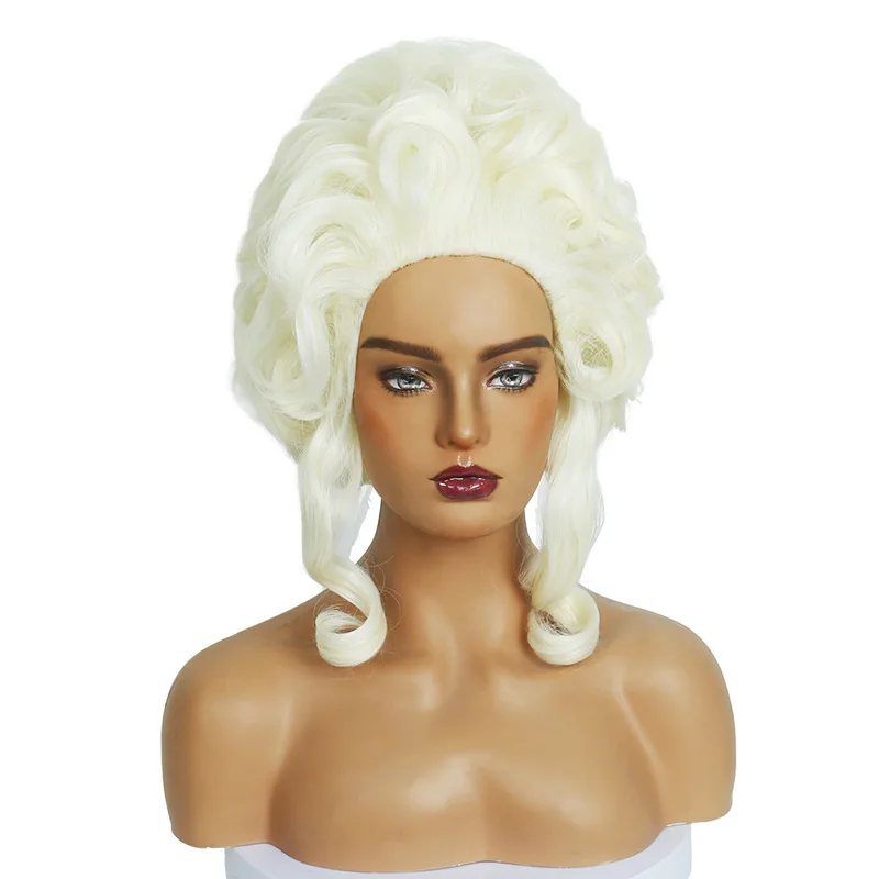 Królowa Maria Antonina z Francji Najpiękniejsza Królowa w Historii Transgraniczne Peruki do Cosplayu Królowej Dworu