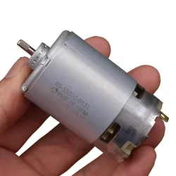 Mabuchi RS-550PC-6531 Mini 550 Motor DC 18V 23500RPM High Speed Power Large Torque Motor Knurled Shaft DIY Electric Drill Tools
