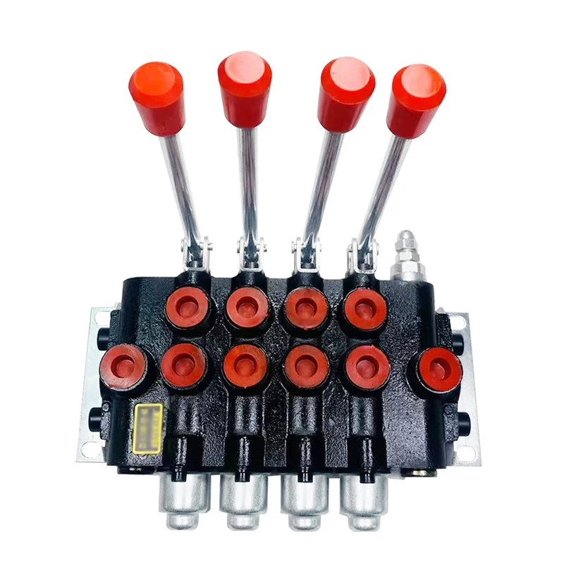 ZS-118 Series Manual Reversing Multi-Way Hydraulic Directional Control Valve Solenoid Valve
