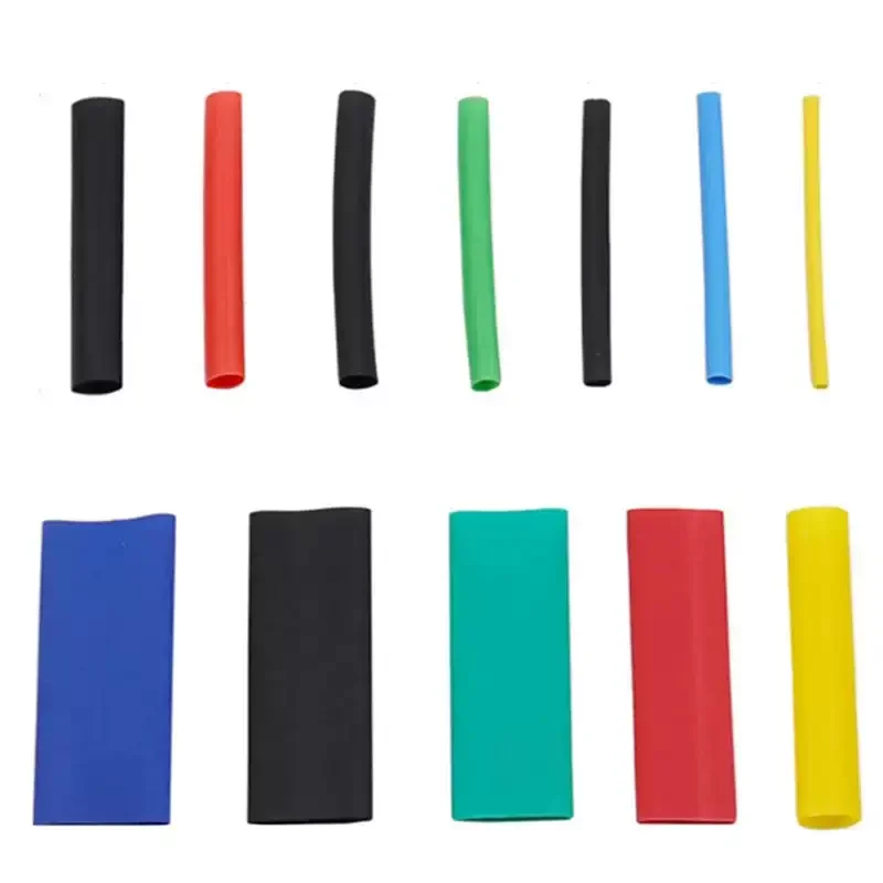 580Pcs Heat Shrink Tubing Kit 2:1 Polyolefin Insulated Wire Cable Protection Tube Assortment Set for Electrical Wiring Repair