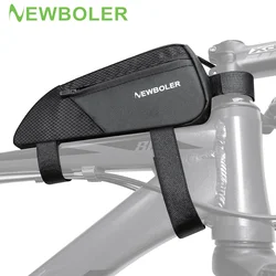 NEWBOLER Portable Bicycle Bag 1L Bike Top Tube Triangle Bag Ultralight MTB Road Bike Front Tube Tools Bag Bicycle Accessories