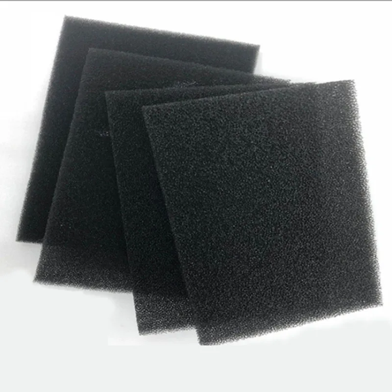 30PPI Air Compressor Air Filter Cotton Dust Sponge Air Conditioning Filter Net Deodorization Purification Activated Carbon Pad