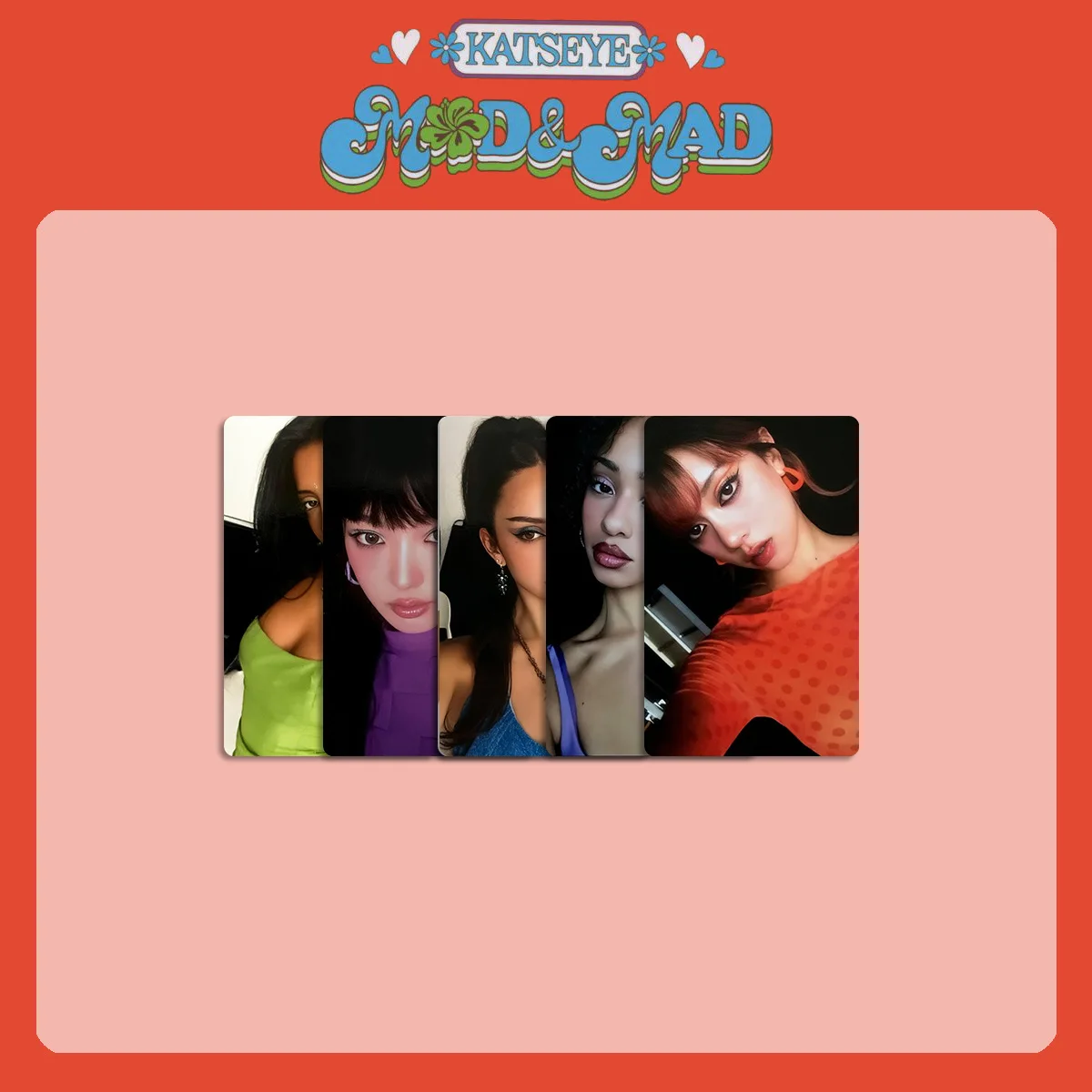 

Набор из 6 фотокарточек KATSEYE: 2026 SEASON'S GREETINGS (Даниэль, Манон, Меган, Юнчхэ) – Коллекция для фанатов