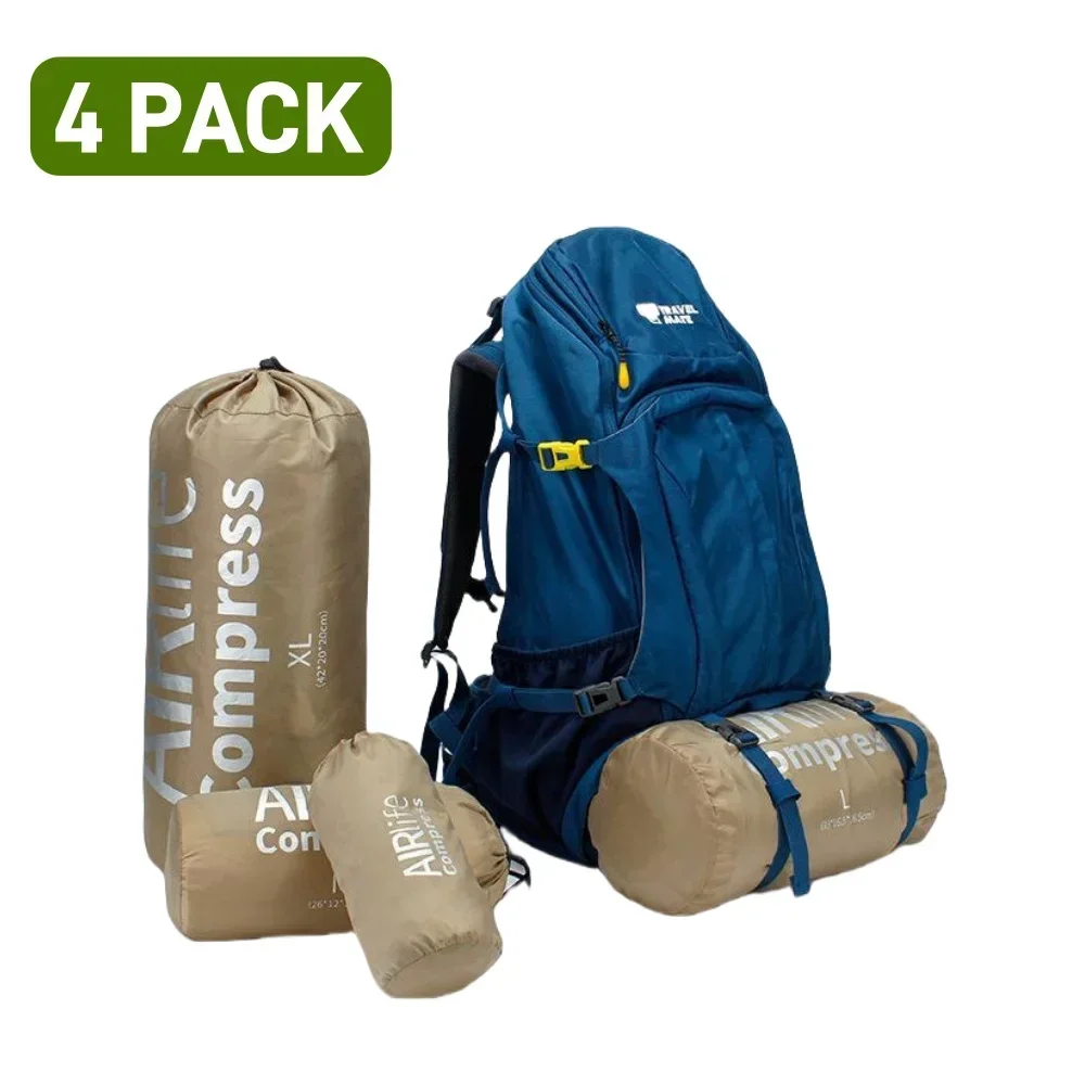 Travel Compression Packing Bags, Backpack Luggage Organizers storage bag Travel Essentials for Camping Wilderness Hiking