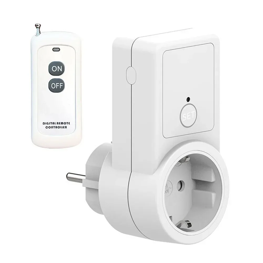 For Home Automation 104*78.5*53mm Remote Control Socket Versatile Management Home Appliance Socket Versatile Control Method