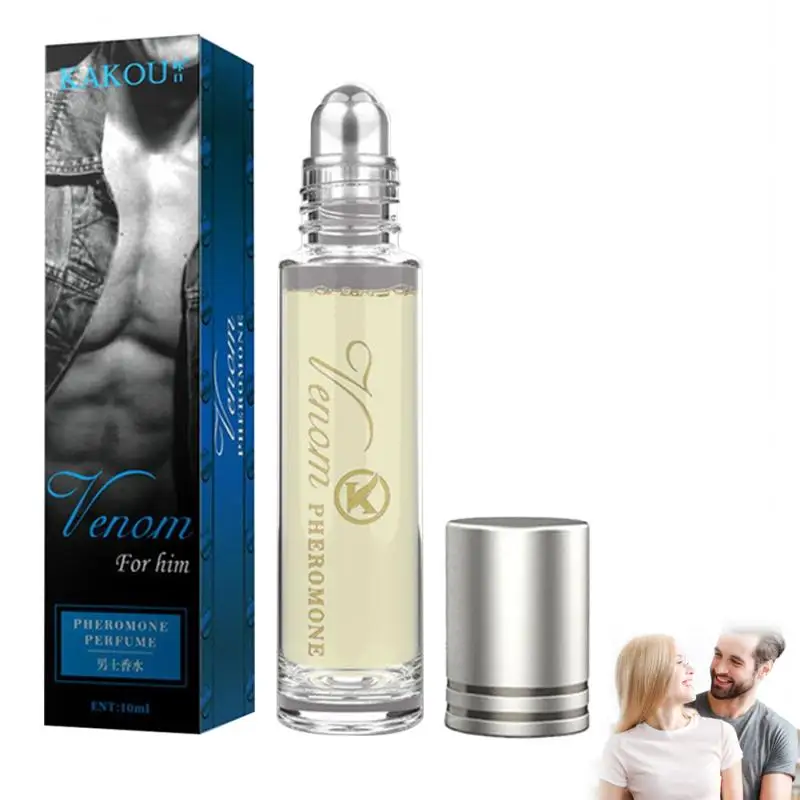 2 uds Perfume para hombres y mujeres Bola Perfume feromonas aceite esencial Perfume atrae el sexo opuesto fragancia duradera hombres mujeres