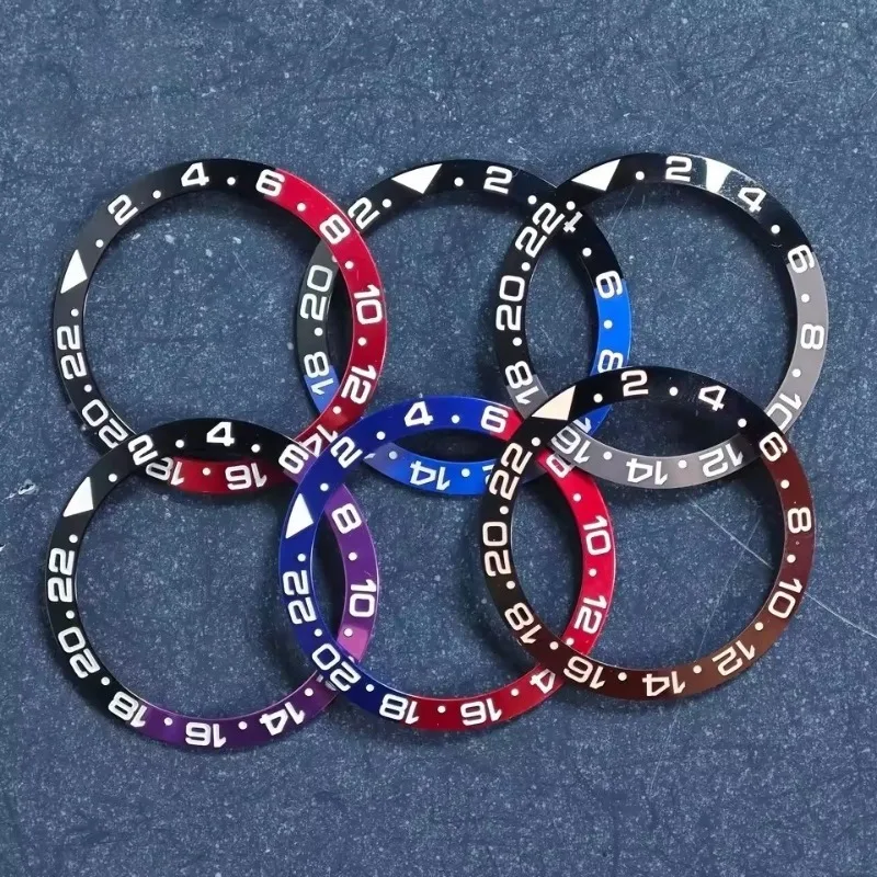 

40mm SUB Watch Case for 38mm Slope Ceramic Alloy Bezel Insert Ring for NH35 NH34 GMT Men Diving Watch Accessories