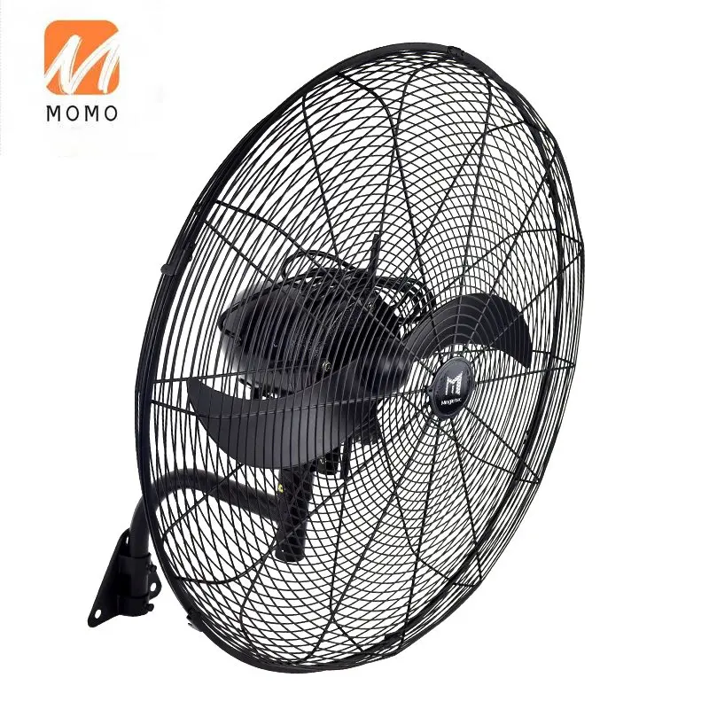 30inches 220v heavy duty electric industrial metal wall mounted fan with 4 speed Oscillating 3 blade