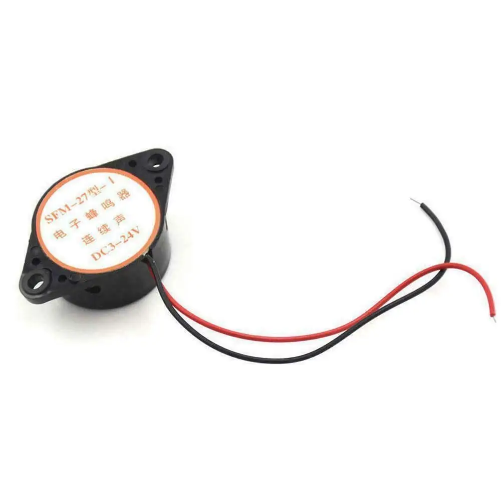 12V Ringer 3v - 24v Continuous Sound Electronic Buzzer ATMA6B27 Alarm