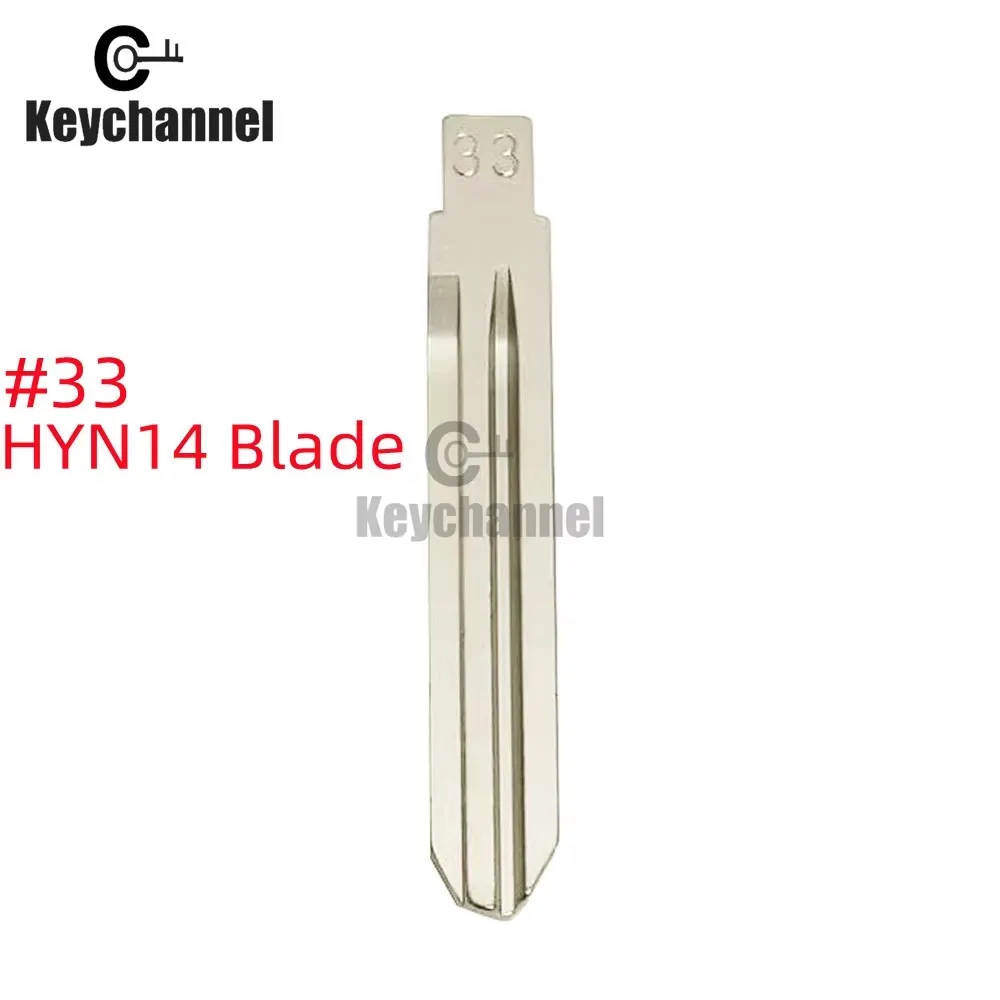 10 szt. KD Pusty klucz 33 #   Car Flip Key Blade HY15 HYN14R dla Hyundai Tucson HB20 Elantra Kia Cerato Forte dla KEYDIY Xhorse Remote