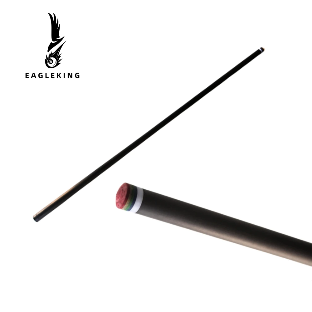 New 3K Twill Carbon Fiber Billiard Cue 12.9mm Pigskin Tip 1/2 Cue 19oz 147cm Black Technology Carbon Fiber Pool Cue