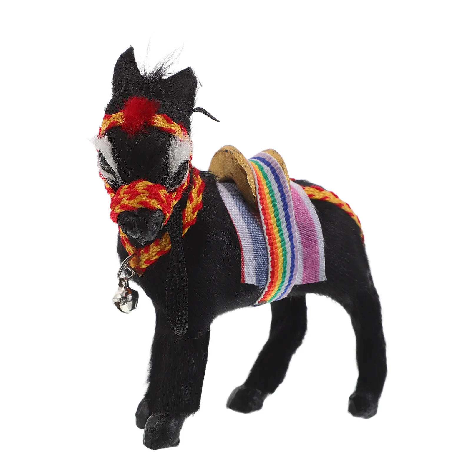 

Realistic Donkey Decoration Decorative Simulation Animal Statue Home Garden Accessories Realistic Donkey Ornament Nature Style