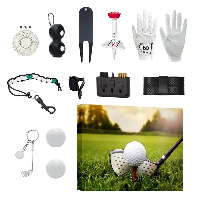 Golf Advent Calendar 2024 Holiday Countdown Calendar for Man Dad Practical Golf Accessories for Beginner Friends Golf