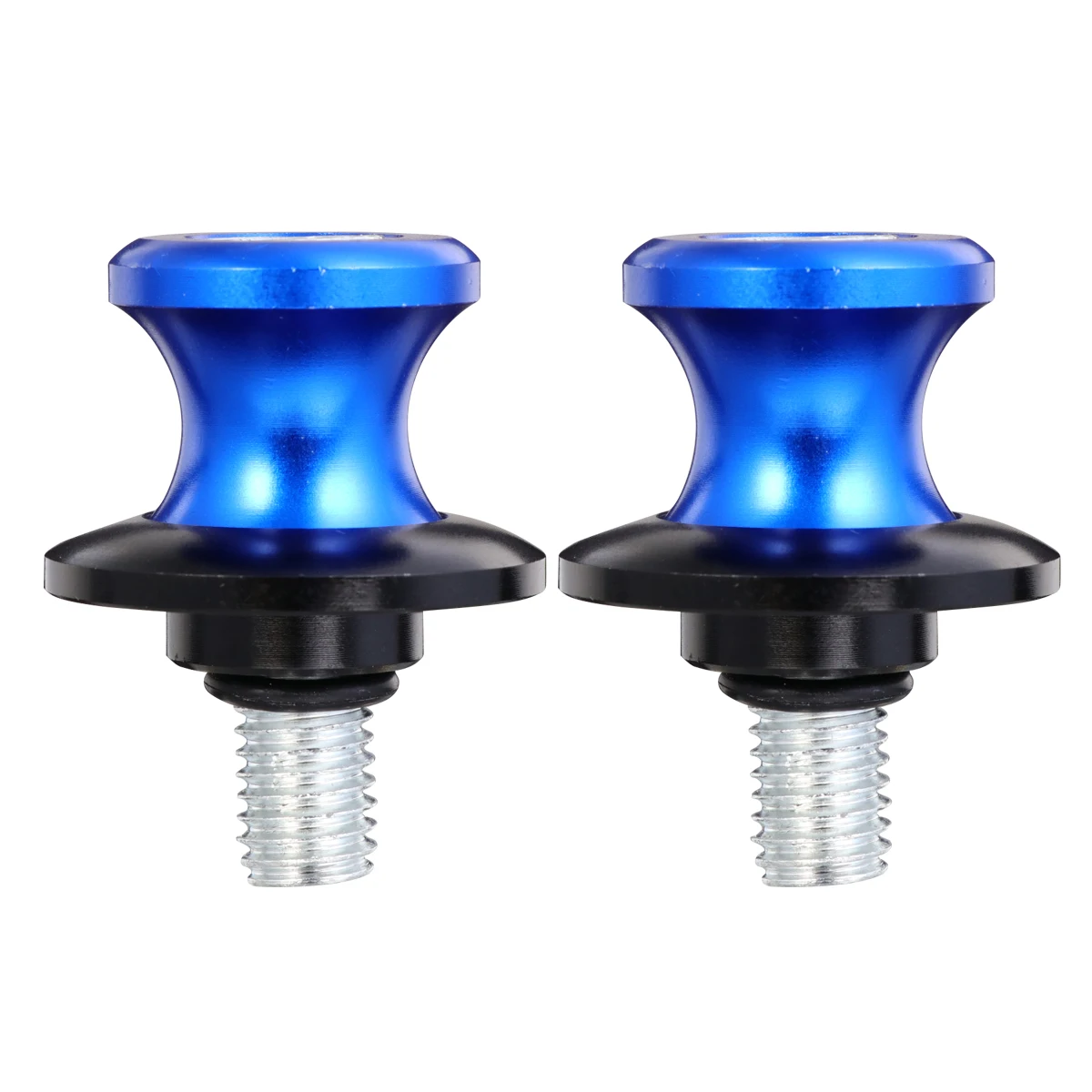 

2pcs Motorcycle Screw Durable Aluminum Alloy Long Life Bike Arm Ring Blue Motorcycle Car Nail Engine Cover Street Car Nail