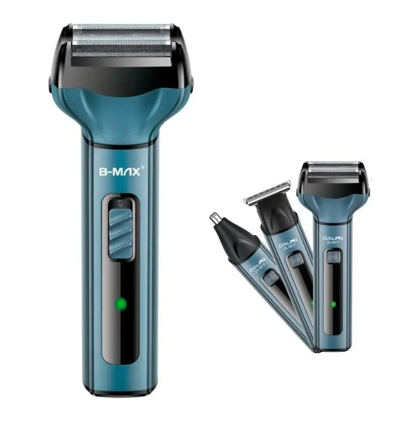 3x1 Shaving Kit, Epilator, Male Nose Hair Trimmer