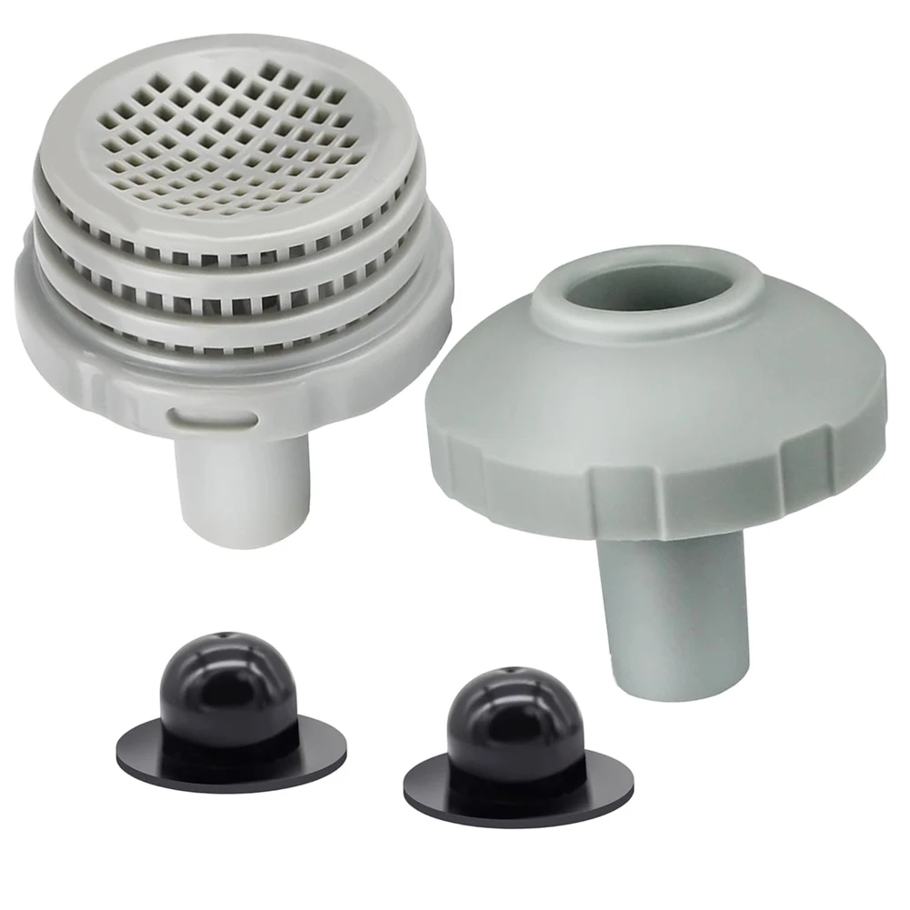 25022E Jet Fitting Adapter Kit Compatible with Above Ground Pools Using 1.25 Inch Pump Hose Without Stop Valve