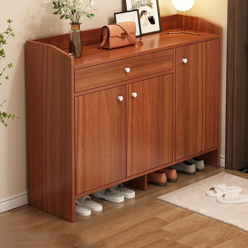 الشمال المنزلية تخزين رفوف الأحذية المنزلية الجرف غرفة المعيشة رفوف الأحذية خزائن المدخل Schoenen Opbergsysteem الأثاث #5