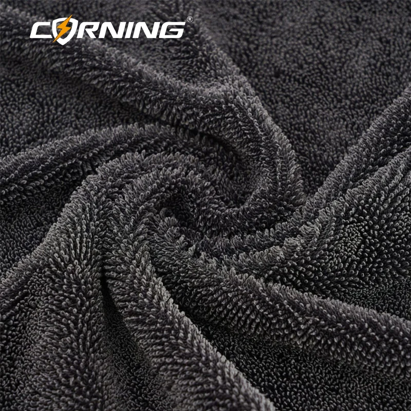 Super Absorbent Microfiber Car Drying Towel Double-Sided Household Multifunctional Cleaning Cloth Car Accessories