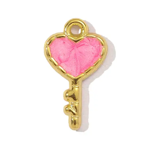 3pcs/Lot Stainless Steel Zircon Bear Paw DIY Bracelet Charm Heart Key Star Moon Necklace Pendant Woman Bowknot Jewelry Wholesale - Image 3