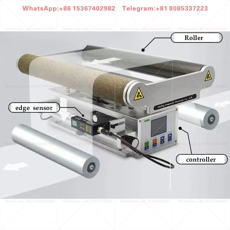 JULONG Web Guiding System Servo EPC Controller for Printing Coating Laminating Machine Industrial Web Alignment Control Unit