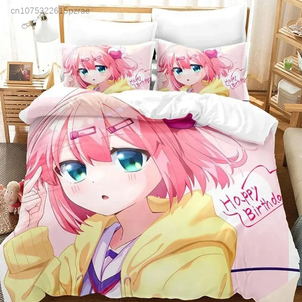 New Anime Girls The Demon Next Door Bedding Set Bedroom Soft Modern Bedspreads Comefortable Duvet Cover Quilt Cover Pillowcase