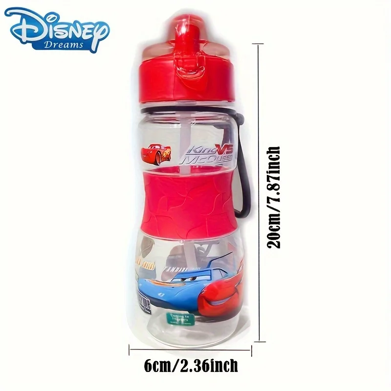 Disney Princess Elsa, Lightning McQueen Water Cup Cute cartoon Kids Water Cups, Portable Water Bottles Travel, Outings, Camping view 5