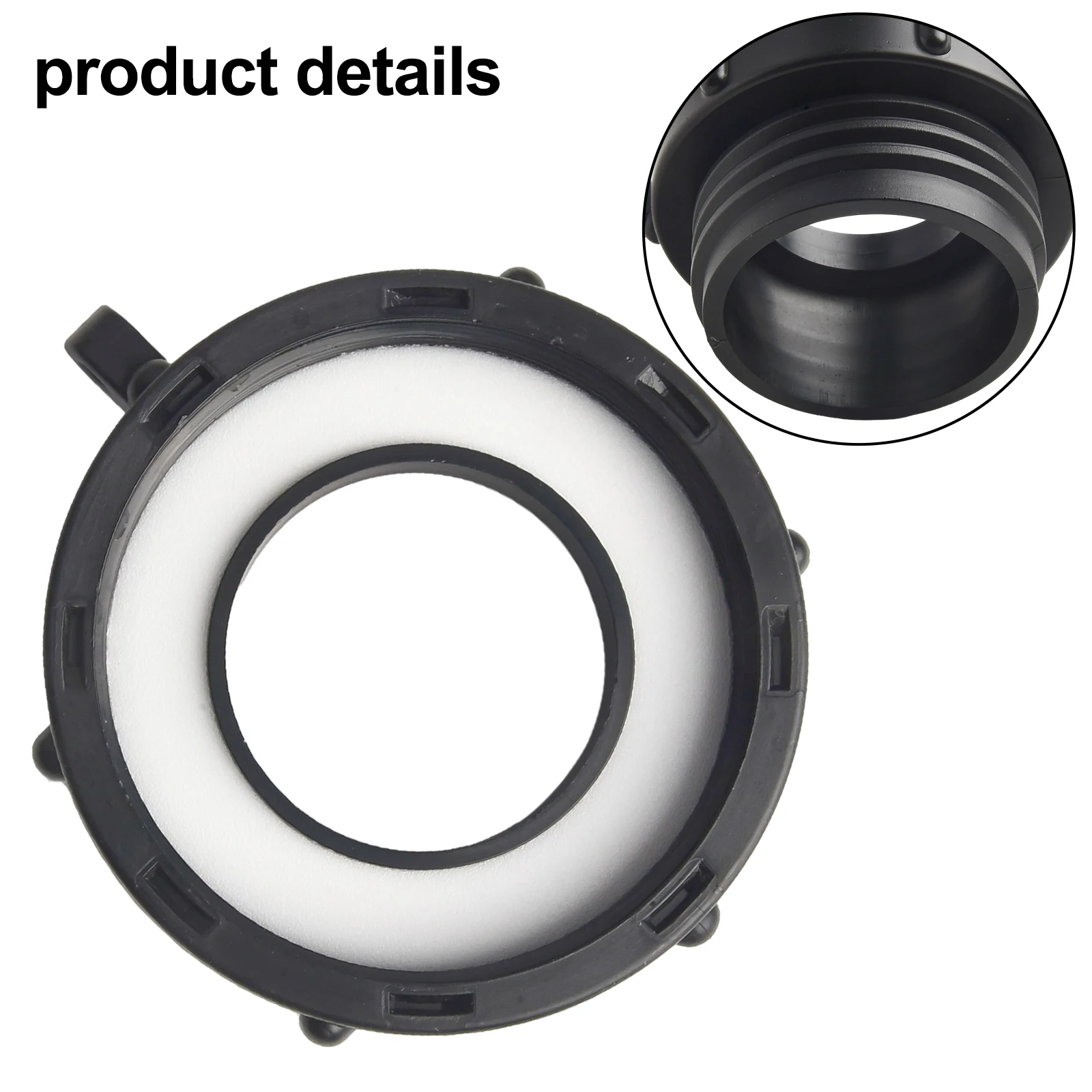 IBC Tank Cap IBC Tank Adapter 60mm Thin To 58mm Thick High Strength Tank Connector Joint Two-Way Connector PP Plastic Material