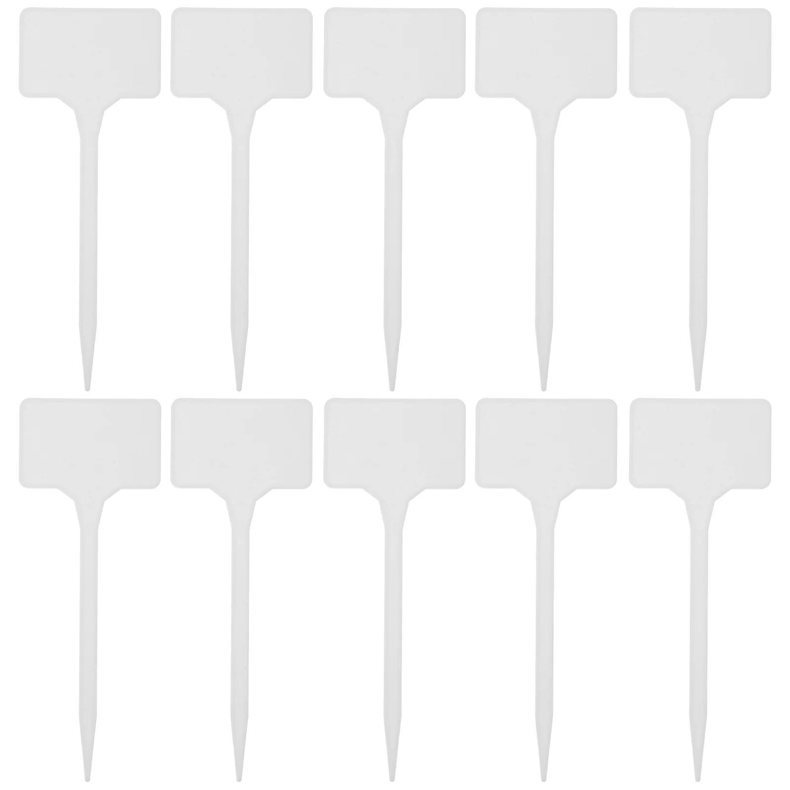 

50Pcs Plastic Plant Labels Garden Plant Markers for Potted Plants Flower Beds Succulent Tags Identifying Garden Decorative