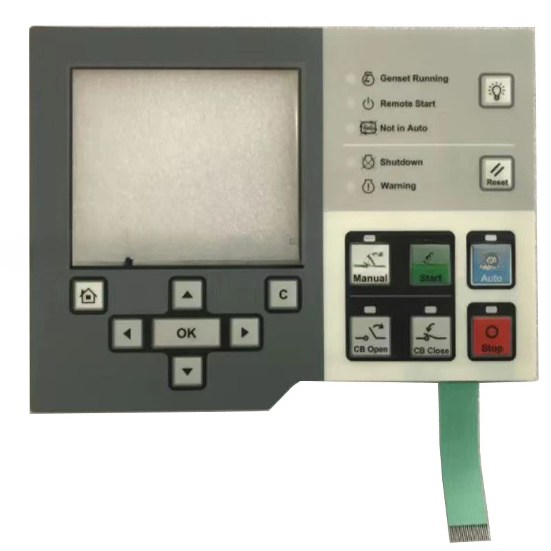 New Membrane Keypad Keyboard Switch for CUMMINS PCC3300 Power Command HMI 320 PCC3.3 Number: 0300-6315-02 0300631502
