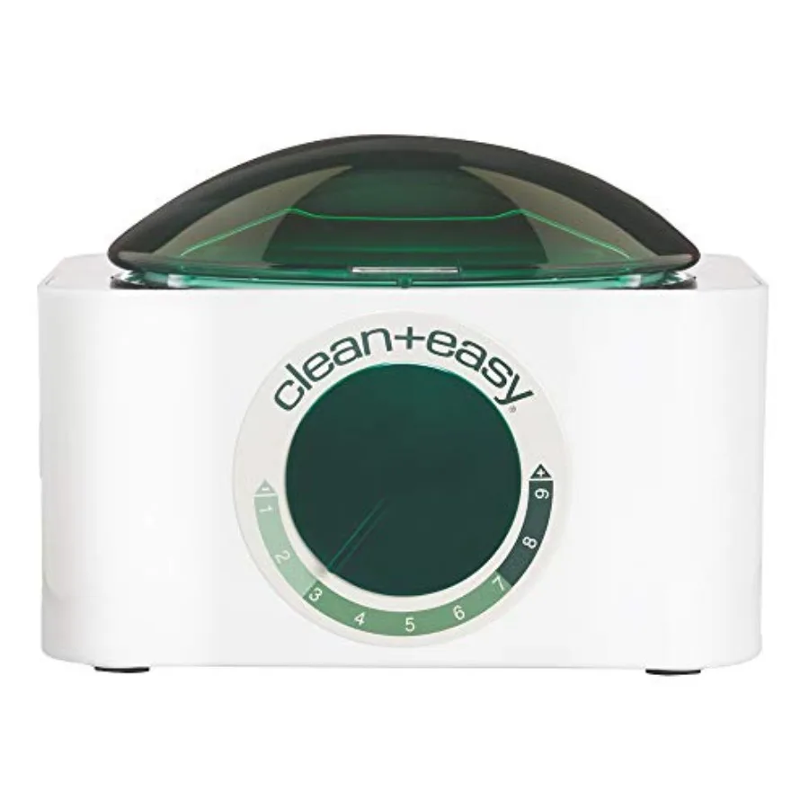 Clean + Easy Deluxe Wax Warmer Thermostatically Controlled Hair Removal Wax Heater for Salon and Home Use with -Mess Scraper Ba