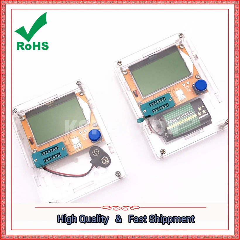 LCR-T4 Graphic Multifunctional Transistor Tester ESR Transistor Tester